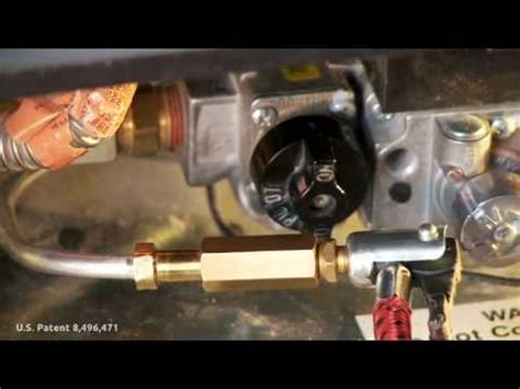 clean gas heater pilot light